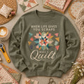 When Life Gives You Scraps Make A Quilt Long Sleeve